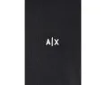 Поло Armani Exchange из хлопка пике с логотипом и контрастными манжетами