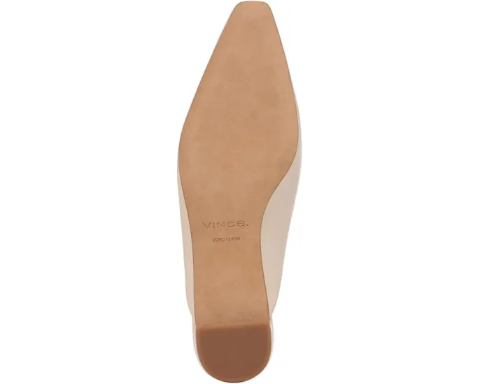 Туфли-мюли Vince Ana без застежки с квадратным носком и каблуком