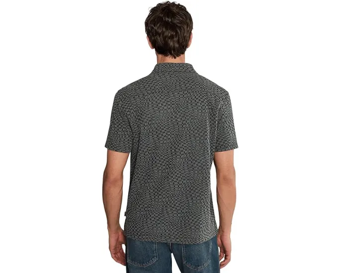 Рубашка John Varvatos Cillian с отложным воротником и короткими рукавами