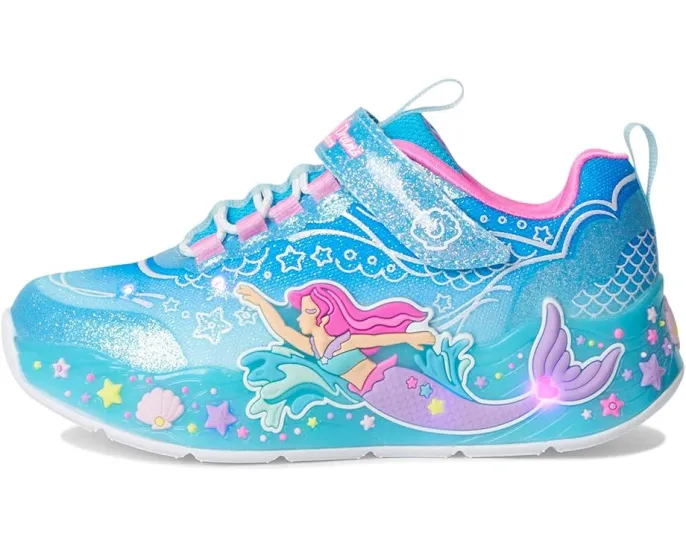 Детские кроссовки Skechers Mermaid Dreams со светящейся подошвой