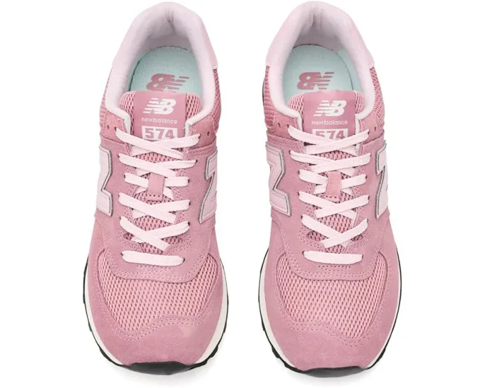 Кроссовки New Balance Classics WL574V2 с верхом из замши и сетки