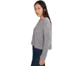 Свитер с круглым вырезом из перуанского хлопка Cloud Twist Petite Eileen Fisher