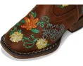 Детские сапоги Roper Bailey Floral с цветочной вышивкой и квадратным носком