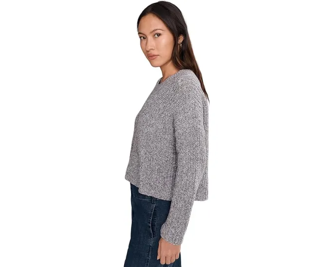 Свитер с круглым вырезом из перуанского хлопка Cloud Twist Petite Eileen Fisher