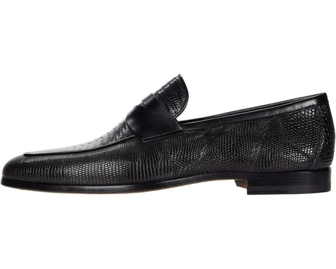 Лоферы Magnanni Vicente из состаренной кожи с ремешком