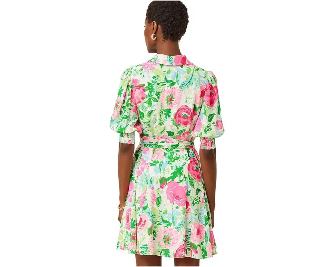 Платье-рубашка Larkyn с расклешенным силуэтом от Lilly Pulitzer