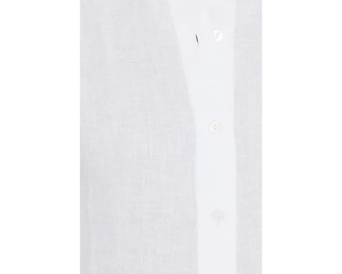 Рубашка льняная Stella Linen Button Down Splendid классическая