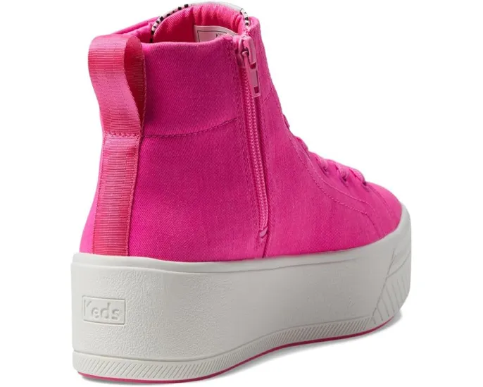 Кроссовки Keds Skyler Hi на высокой платформе с боковой молнией