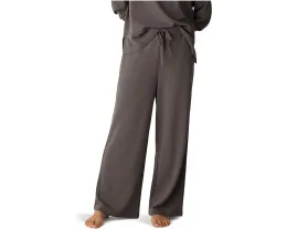 Широкие брюки Eileen Fisher с вафельной резинкой и манжетами на щиколотке