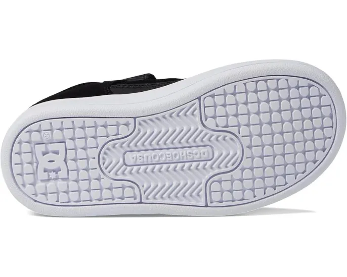 DC Manteca 4 V детские кроссовки на липучке из кожи и синтетики