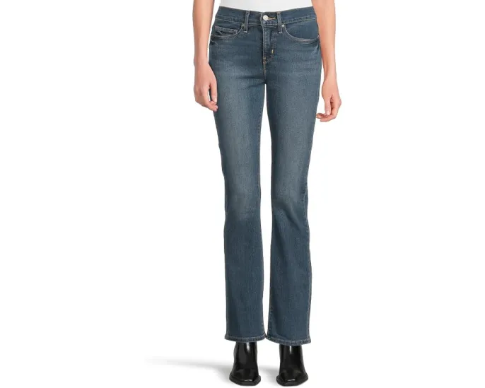 Джинсы Levi's Womens 315 Shaping Bootcut с эффектом стройнящего фасона и расклешенной штаниной
