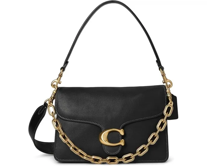 COACH Chain Tabby Shoulder Bag женская сумка через плечо на цепочке