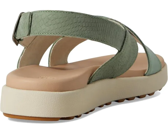 Сандалии KEEN Elle Luxe Cross Strap из кожи с перекрестными ремнями