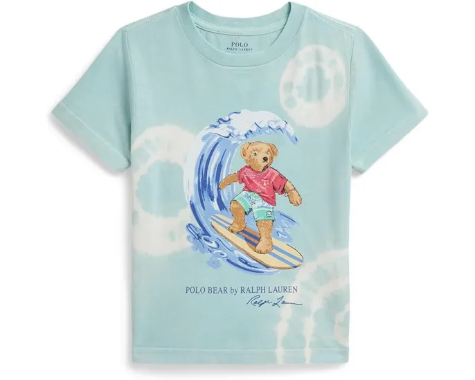 Футболка Polo Bear тай-дай из хлопка