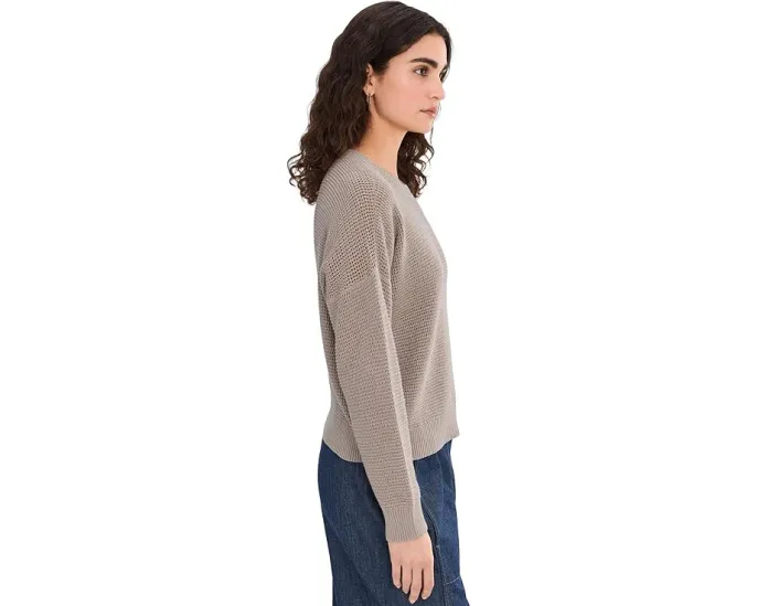 Свитер Eileen Fisher с круглым вырезом из перуанского хлопка