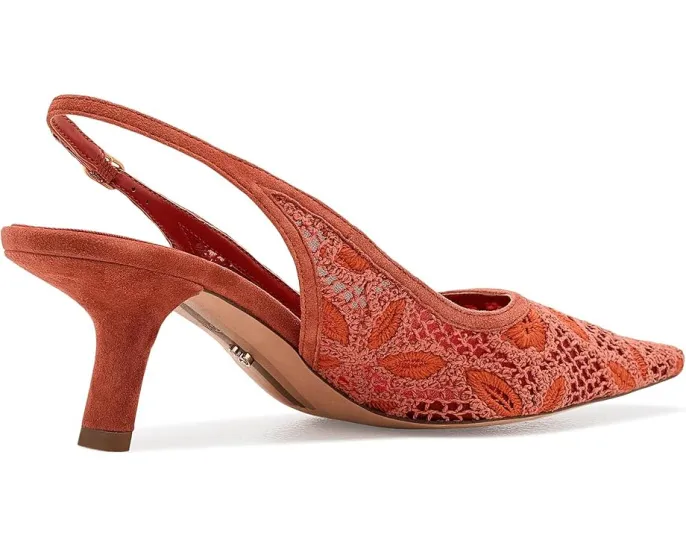 Sam Edelman Туфли Bianka Sling Mesh с камнями и регулируемой застежкой