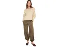 Укороченная рубашка Lauren Ralph Lauren с завязками и шнуровкой из смеси хлопка