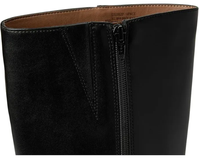 Ботинки Venice до колена с миндалевидным носком и шпилькой