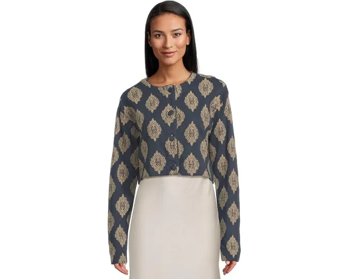 Жакет Estelle с лацканами и накладными карманами