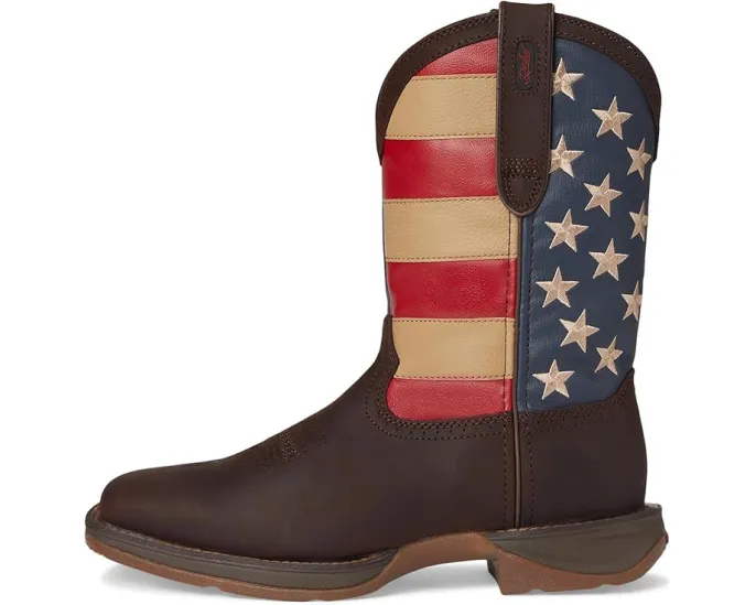 Ковбойские сапоги Durango DB5554 Flag из состаренной кожи с дизайном флага