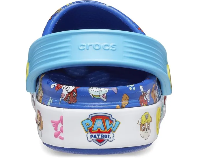 Crocs Сабо Paw Patrol Off Court для малышей с водонепроницаемым верхом