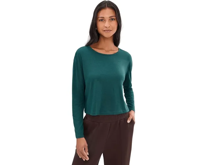 Футболка TravisMathew Celestia с длинным рукавом и круглым вырезом