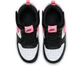 Детские кроссовки Nike Court Borough Mid 2 с застежкой на липучке из кожи