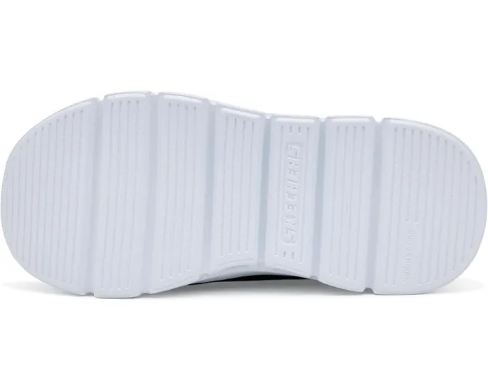 Кроссовки SKECHERS KIDS Glide-Step Flow с эластичными шнурками и сетчатым верхом