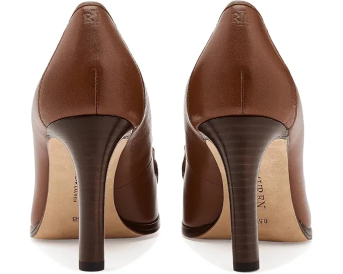Туфли Tasha Lauren Ralph Lauren на шпильке с кожаным верхом