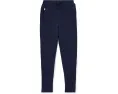 Леггинсы Polo Ralph Lauren Kids из френч терри для старших детей с прорезными карманами