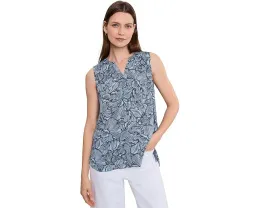 Блузка NYDJ Sleeveless Pintuck с цветочным принтом