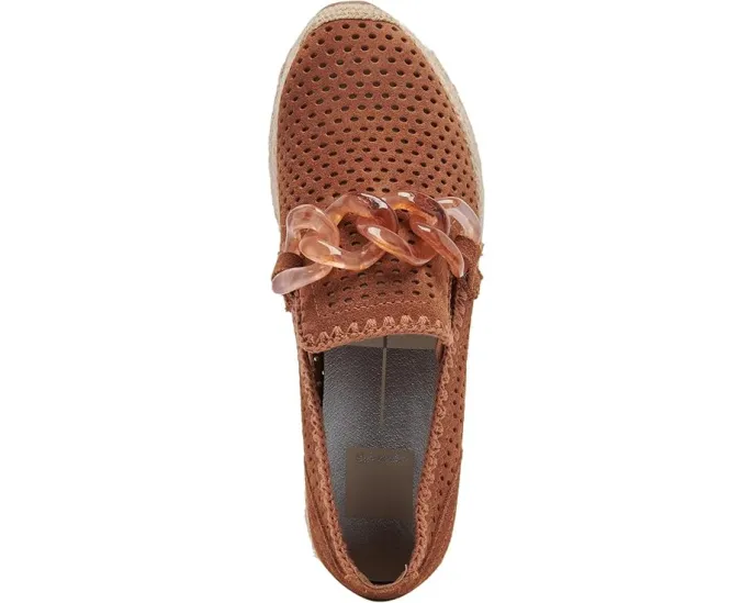 Туфли-эспадрильи Dolce Vita Jhenee Perf с перфорацией и цепью на платформе