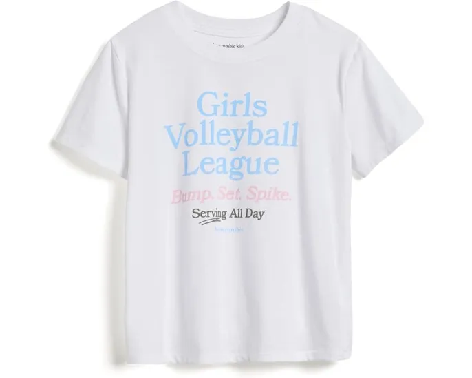 Футболка abercrombie kids Volleyball League Oversized для детей
