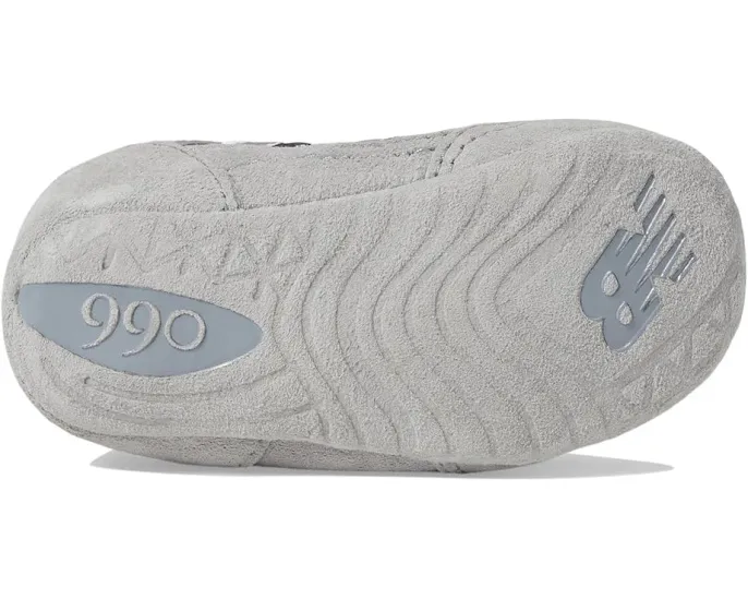 Детские кроссовки New Balance 990v6 для малышей с узорчатыми накладками