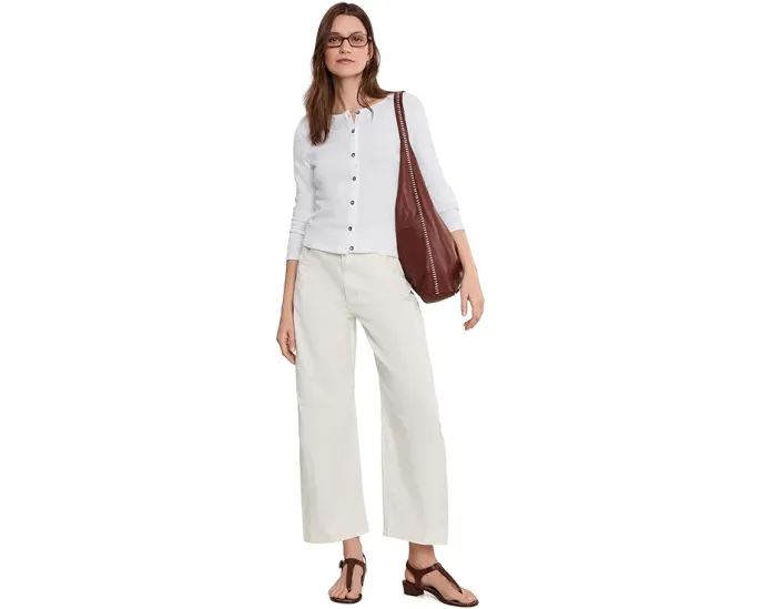 Джинсы Joe's Jeans Bowie с широкими штанинами и высокой посадкой