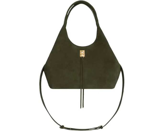 Сумка Rebecca Minkoff Darren Carrysome из замшевой кожи