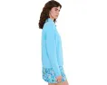 Поло Eleni с полузастежкой и длинными рукавами Lilly Pulitzer