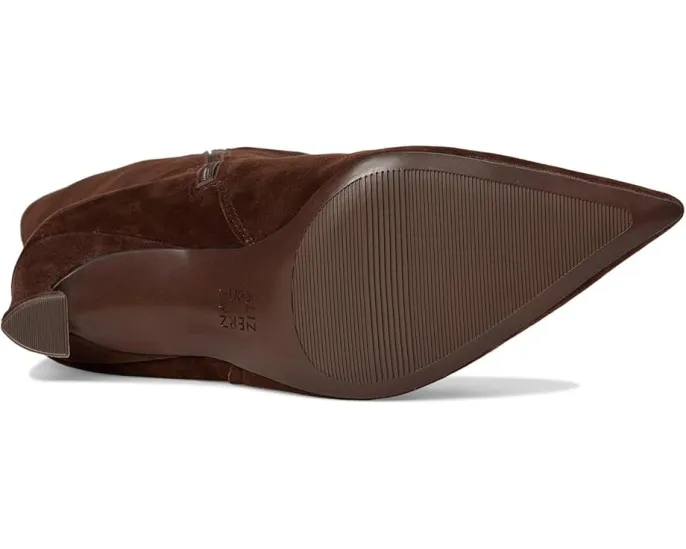 Высокие сапоги Naturalizer Emily Extra Wide Calf до колена с острым носком и шпилькой