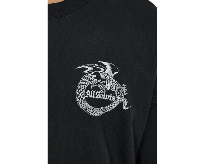 Футболка Terra с принтом на груди и спине AllSaints