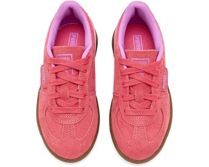 Детские кроссовки Puma Palermo с кожаным верхом и резиновой подошвой