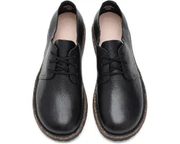 Кожаные туфли Uppsala Low Lace Up с пробковой стелькой от Birkenstock