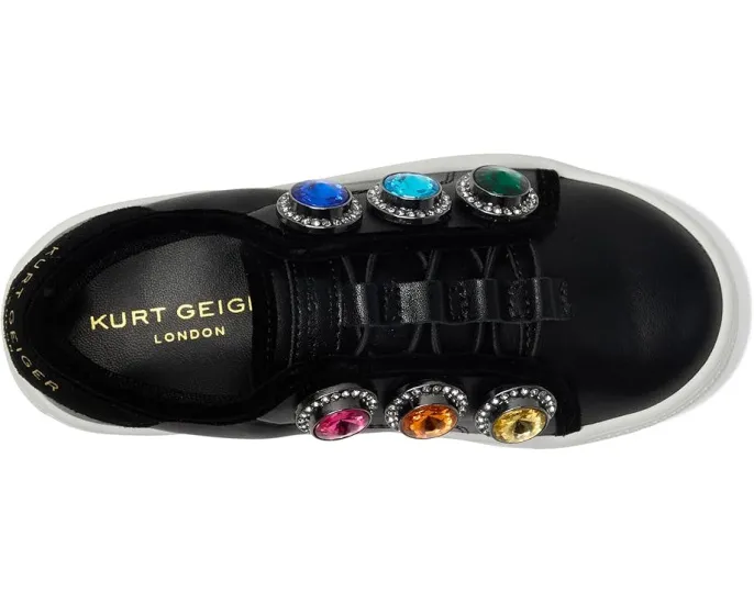 Kurt Geiger London Kids кроссовки Mini Laney Octavia с кожаным верхом и декором