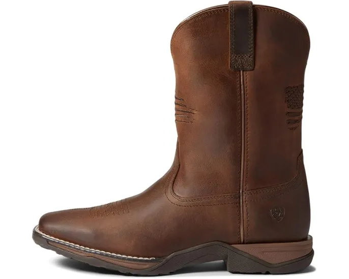 Детские ковбойские сапоги Ariat Anthem Patriot Western с вышивкой флага