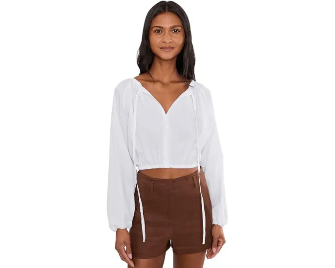 Coastal Poplin Nera Top
