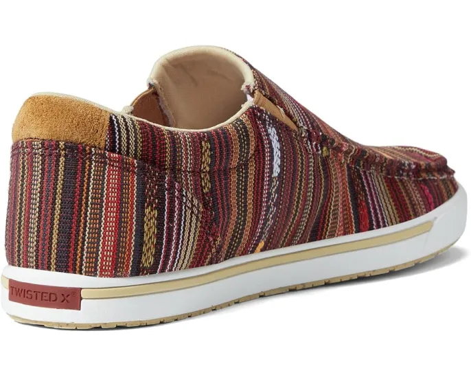 Лоферы Twisted X WCA0046 с эластичными вставками и узором