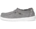 Детские лоферы Hey Dude Kids Wendy Wool Cozy из шерсти с искусственным мехом