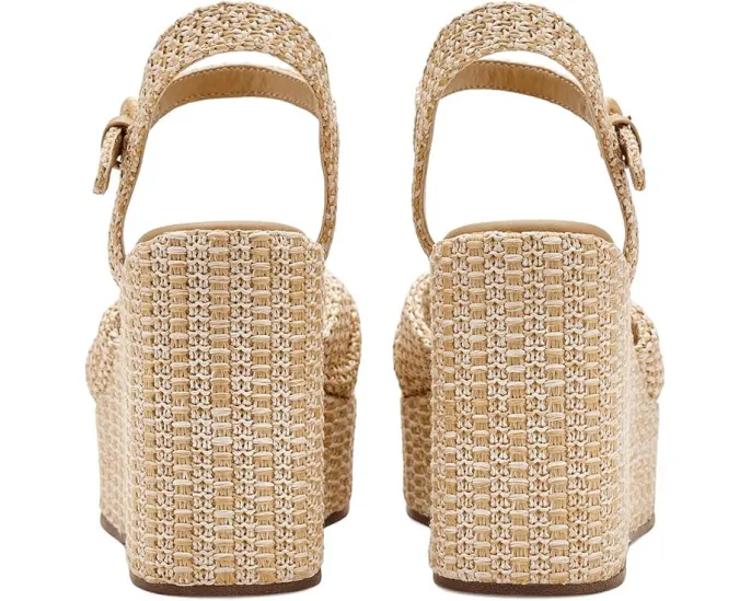 Сандалии Joanne от Circus NY by Sam Edelman на платформе из рафии