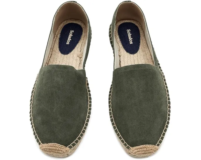 Кеды Soludos Suede Original Espadrille из замши на джутовой подошве