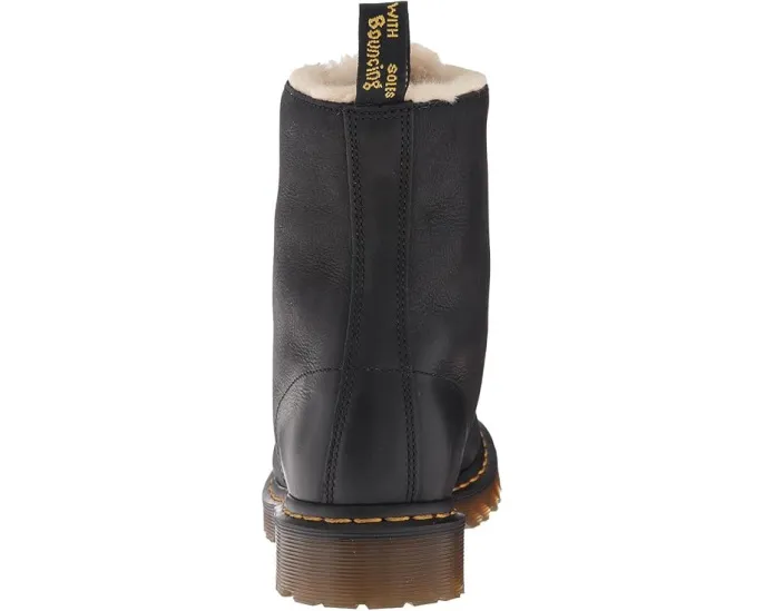 Женские ботинки Dr. Martens Serena 8-Eye с меховой подкладкой