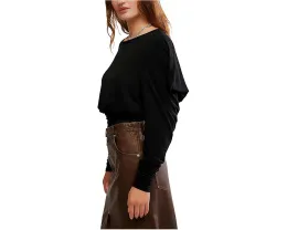 Блуза Moxie с длинным рукавом от Free People на запах с объемными плечами